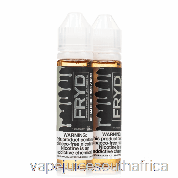 Vape Juice South Africa Cream Cookie - Fryd E-Liquid - 120Ml 3Mg